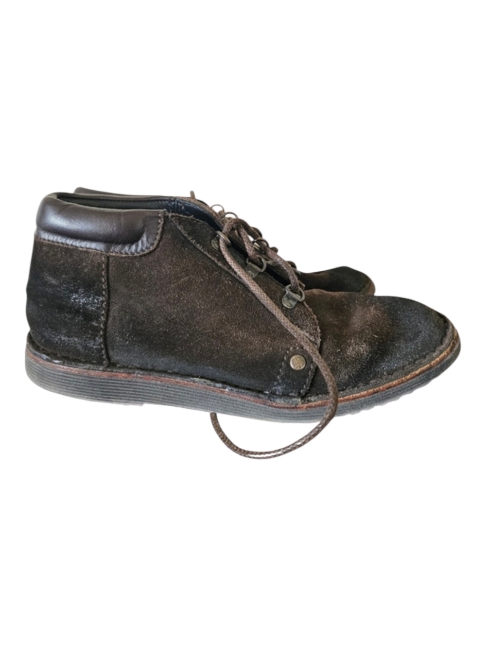 Dolce & Gabbana Chocolate Brown Suede Leather Inside Old Money Luxury Boots Sz 8